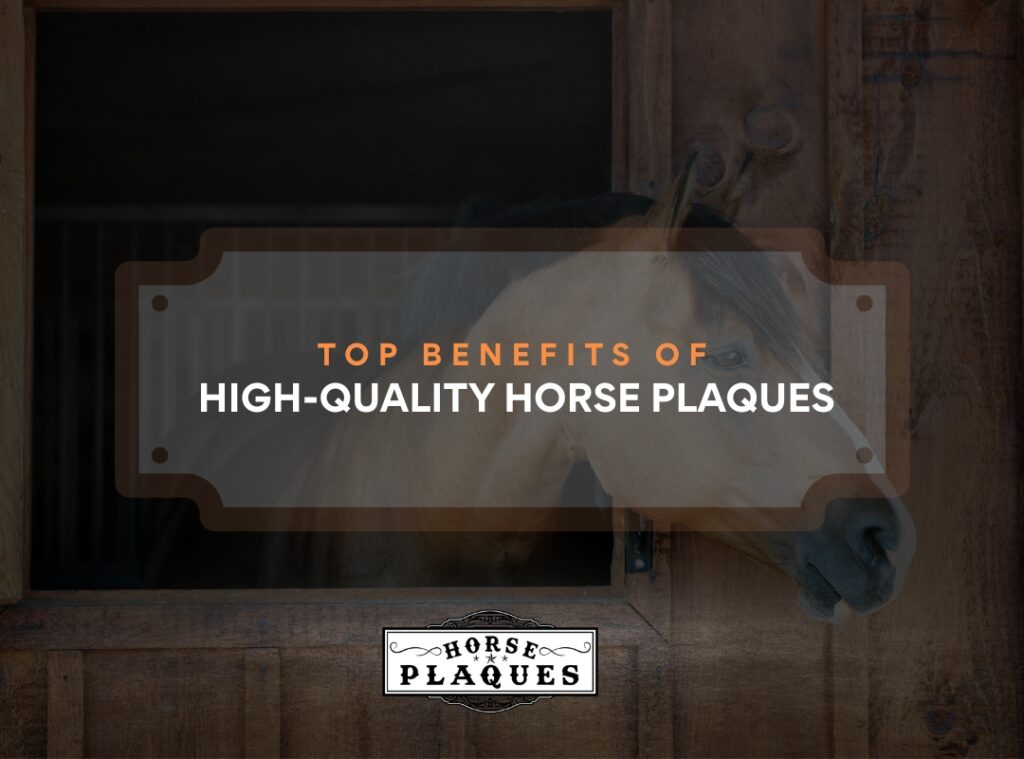 horse plaques 
