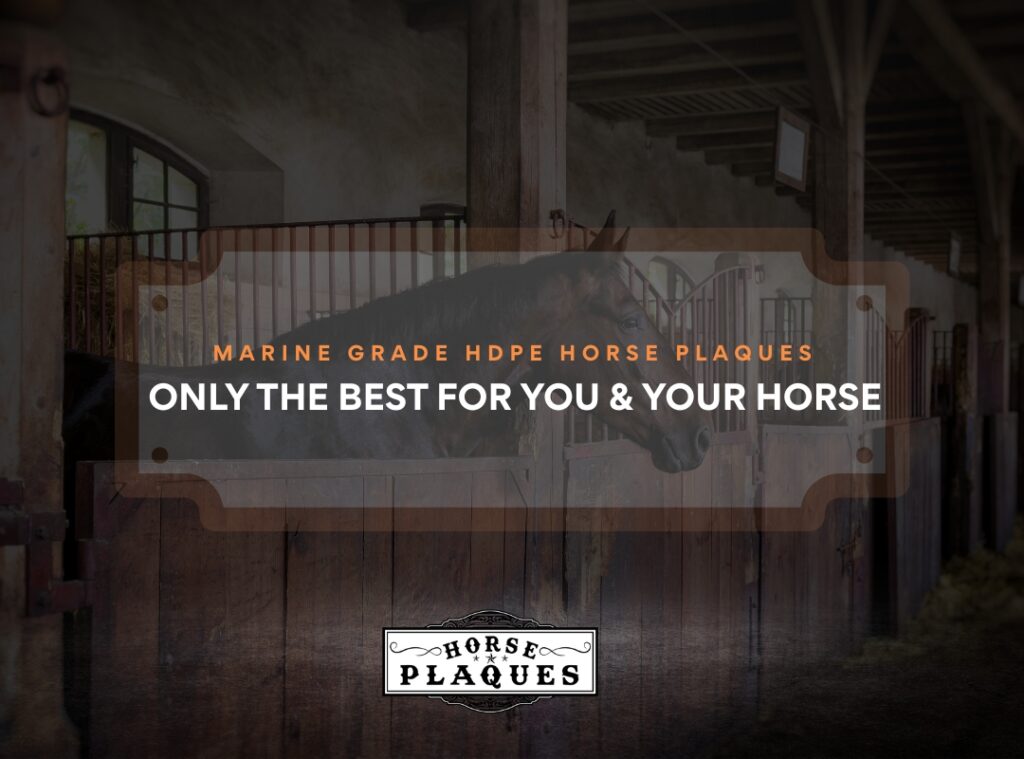 horse plaques